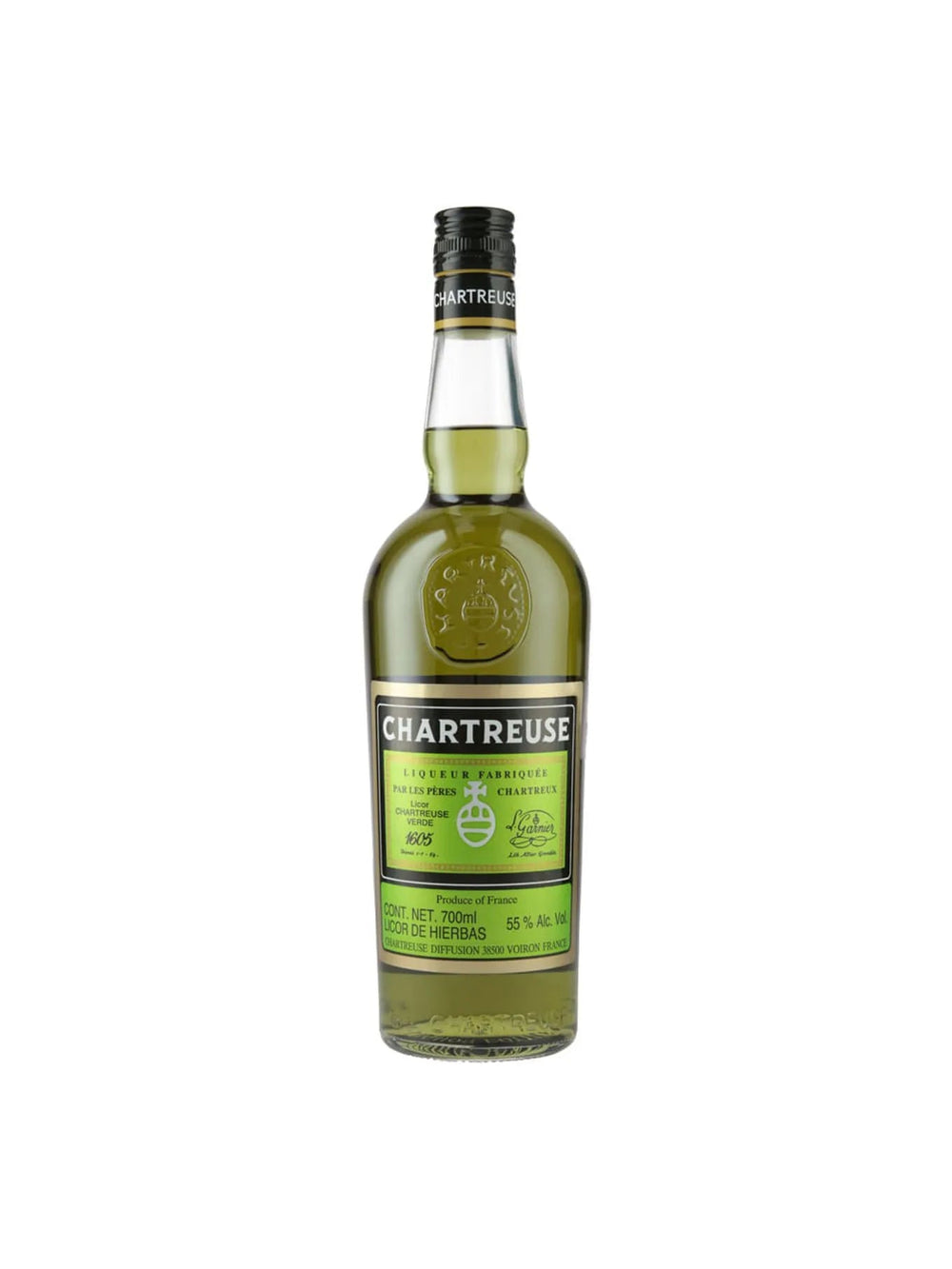 Licor De Hierbas Chartreuse Verde 700 Ml