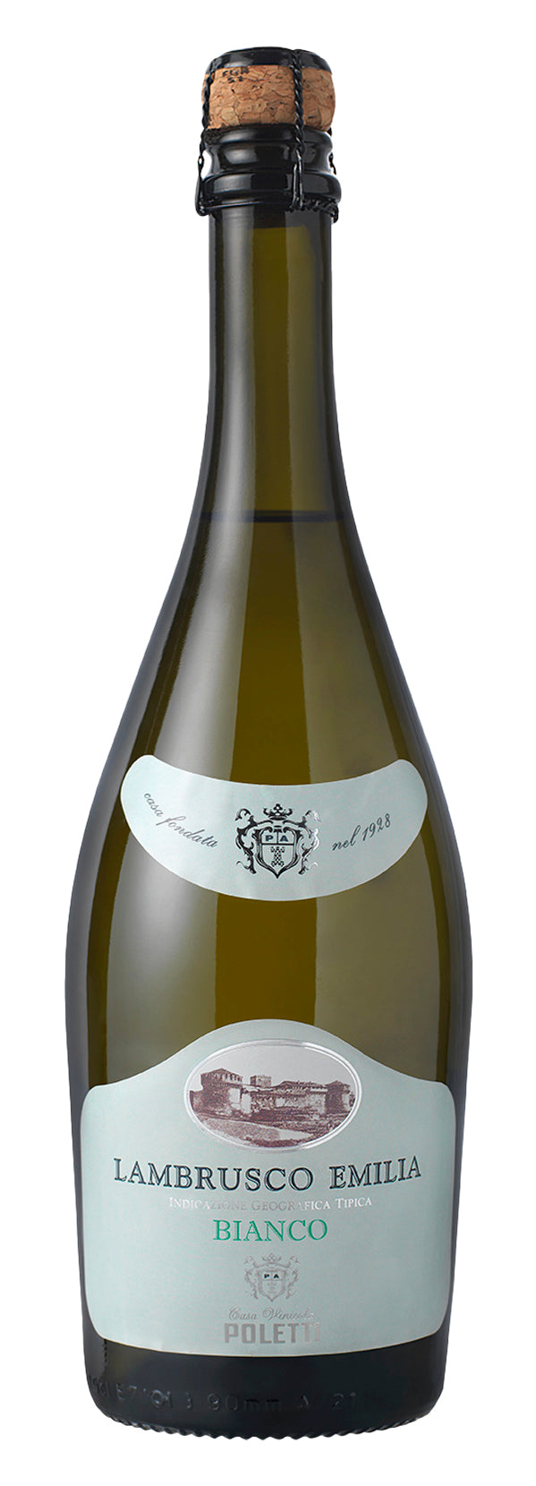 Vino Blanco Poletti Lambrusco Igt Amabile Bianco 750 Ml
