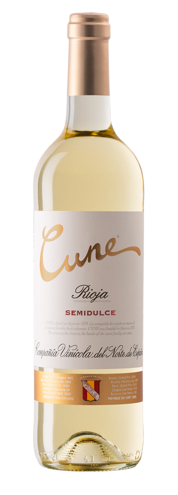 Vino Blanco Cvne Cune Semidulce 750 ml