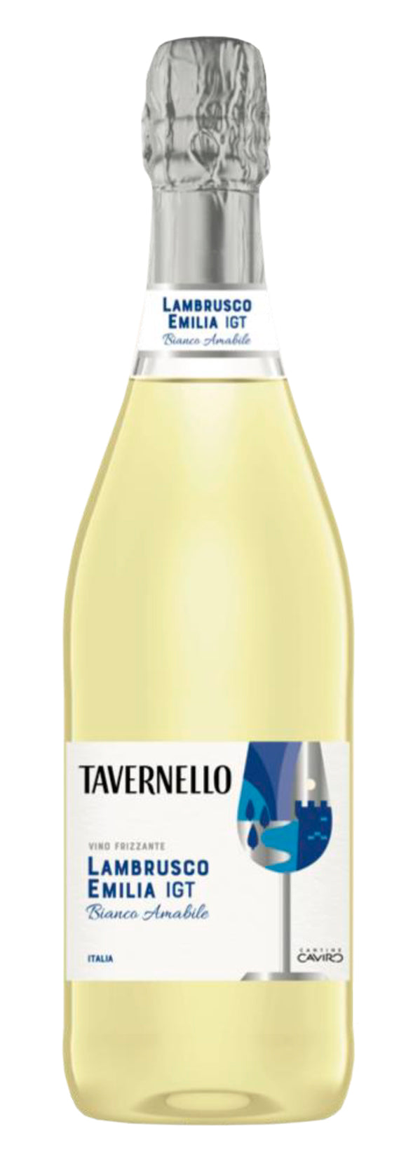 Vino Espumoso Caviro Tavernello Lambrusco Blanco 750 Ml