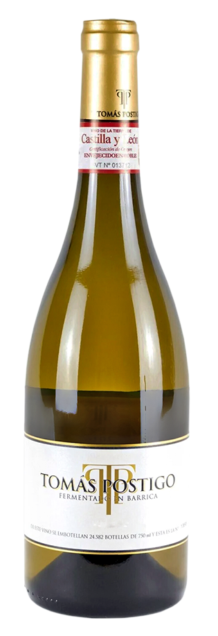 Vino Blanco Tomas Postigo Blanco Fermentado En Barrica 750 Ml