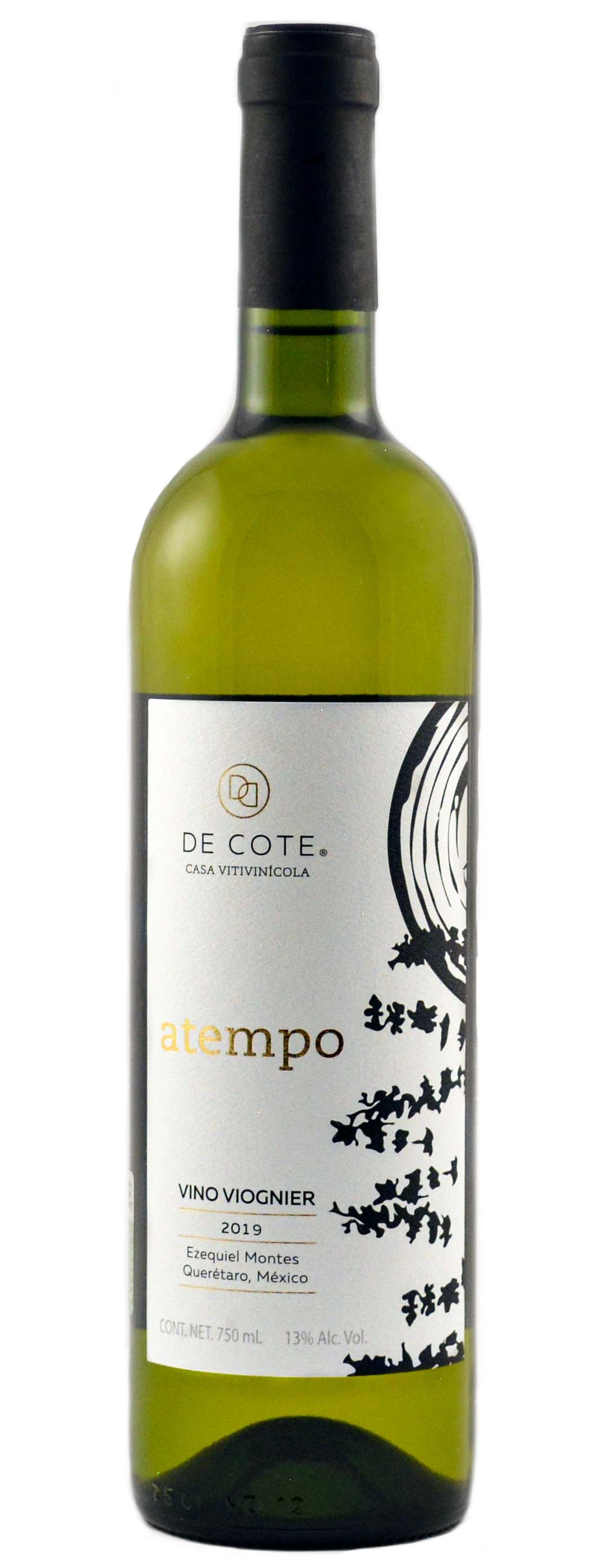 Vino Blanco De Cote Atemplo Blanco Viognier 750 ml