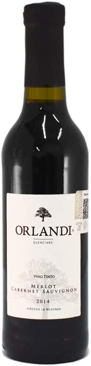 Vino Tinto Orlandi Merlot Cabernet Sauvignon 375 ml