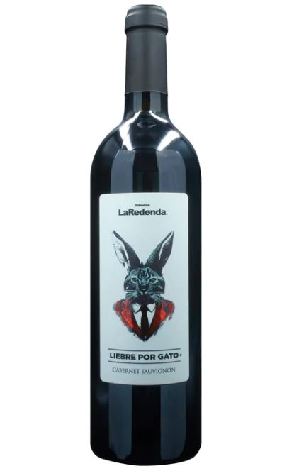 Vino Tinto Redonda Liebre por Gato Cabernet Sauvignon 750 ml