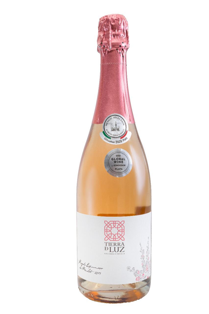 Vino Espumoso Tierra de Luz Merlot Semi 750 ml