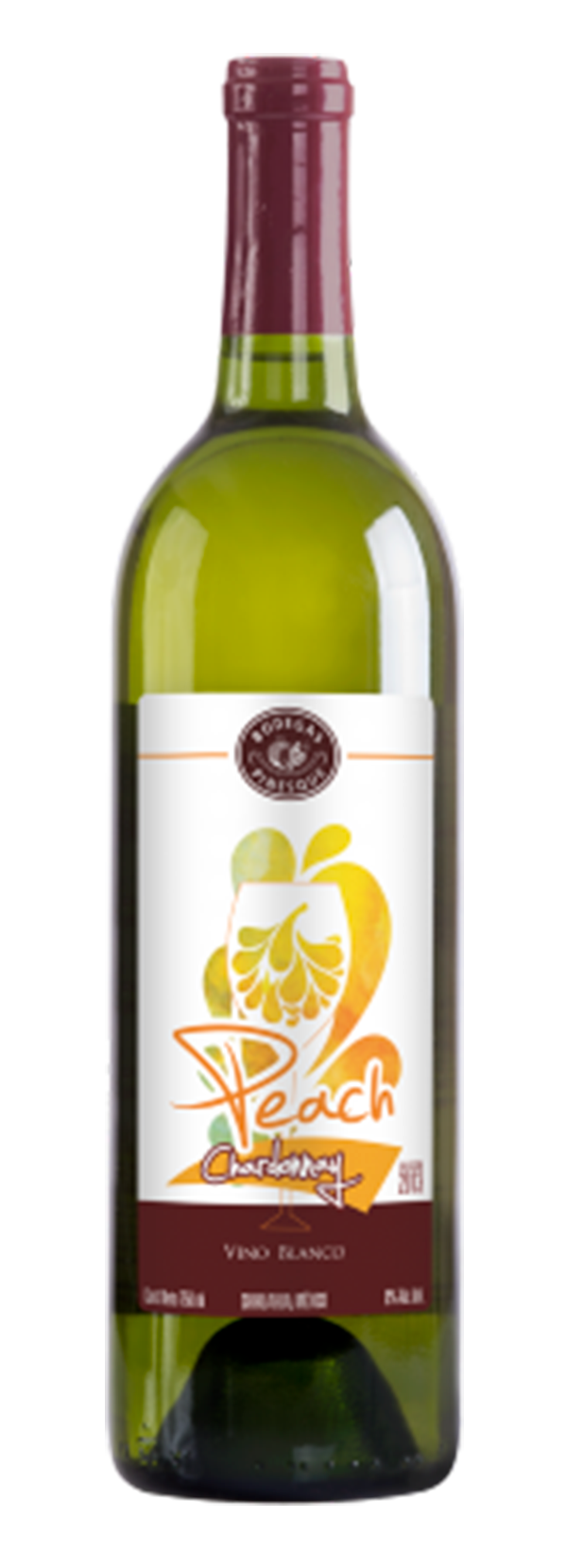 Vino Blanco Pinesque Peach Chardonnay 750 ml