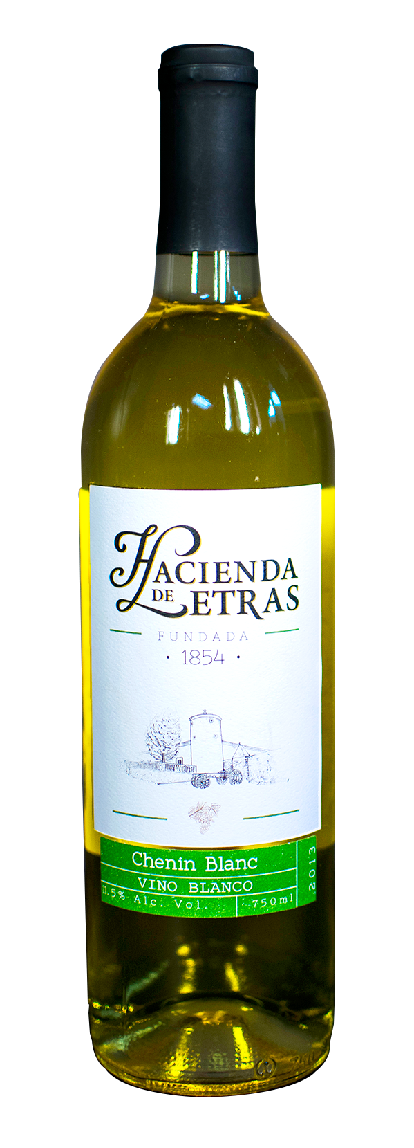 Vino Blanco Hacienda de Letras Chenin Blanc 750 ml