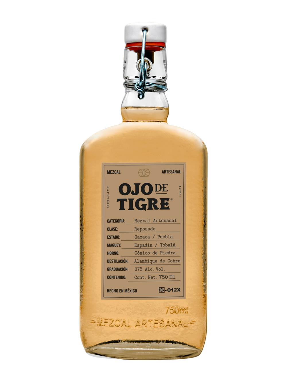 Mezcal Ojo de Tigre Reposado 750 ml