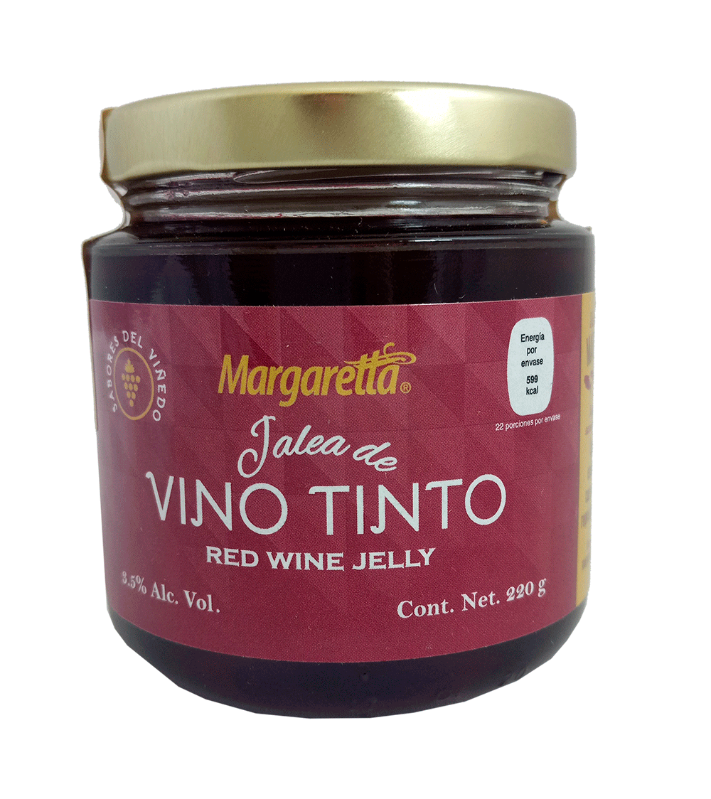 Jalea de Vino Tinto 220 gr