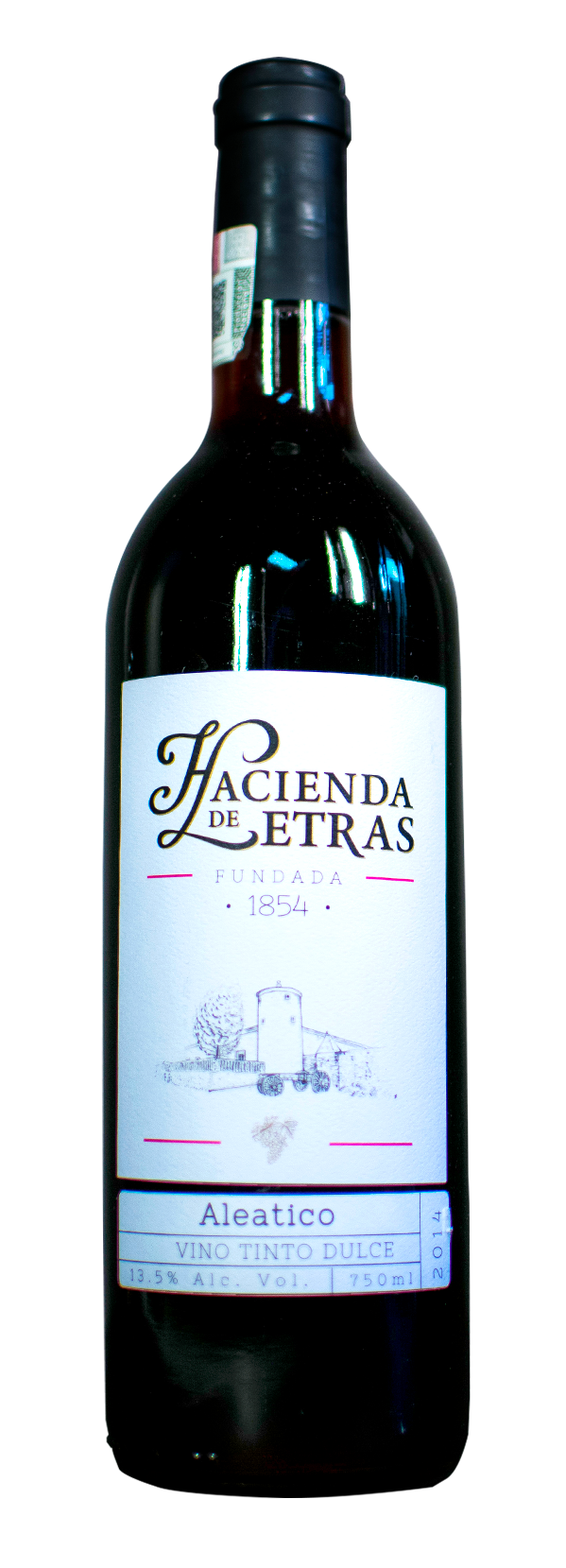 Vino Hacienda de Letras Aleatico