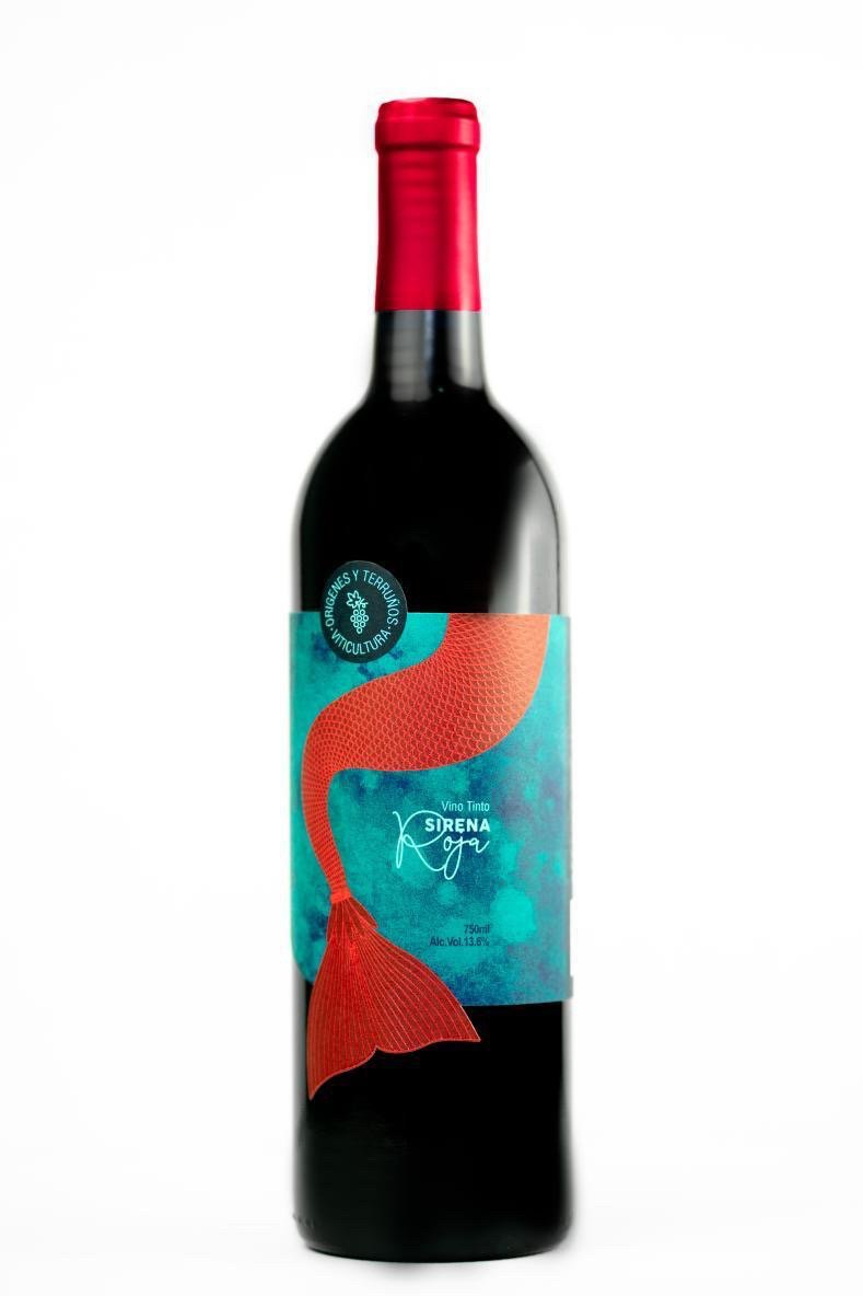 Vino Tinto Origenes y Terruño Sirena Roja 750 ml