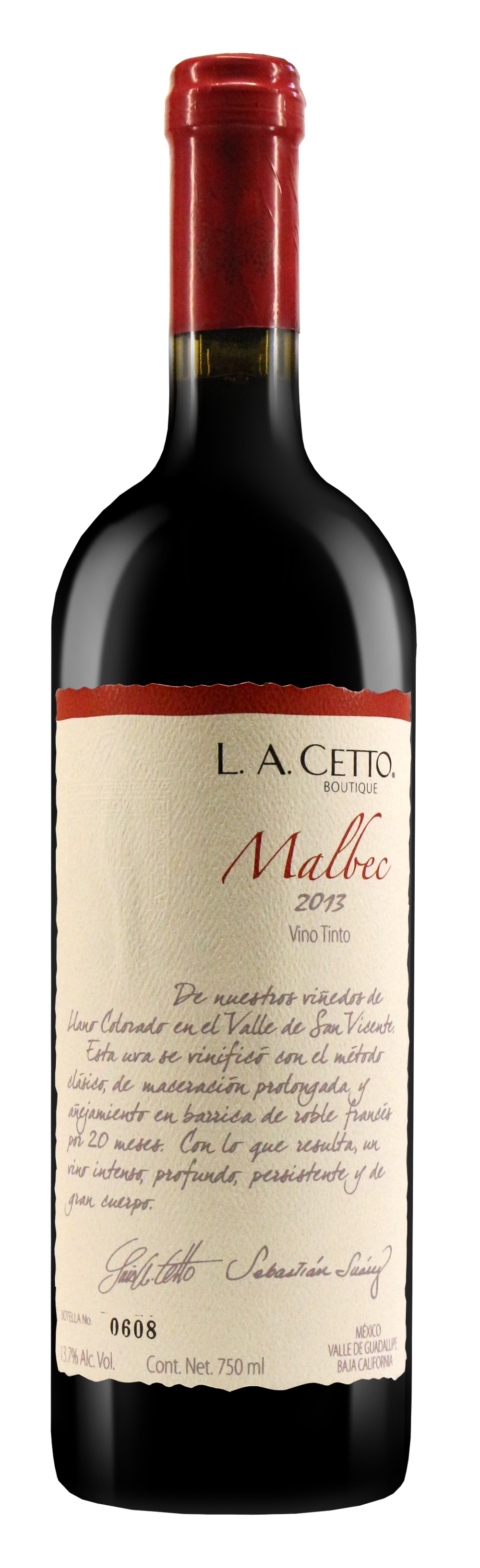 Vino Tinto La Cetto Boutique Malbec 750 ml