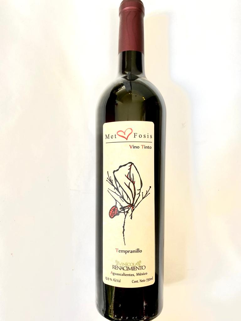 Vino Tinto Vinícola Renacimiento Metamorfosis Tempranillo 750 ml