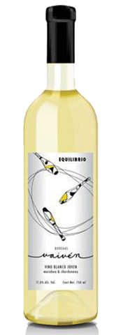 Vino Blanco Vaiven Equilibrio Macabeu & Chardonnay 750 ml
