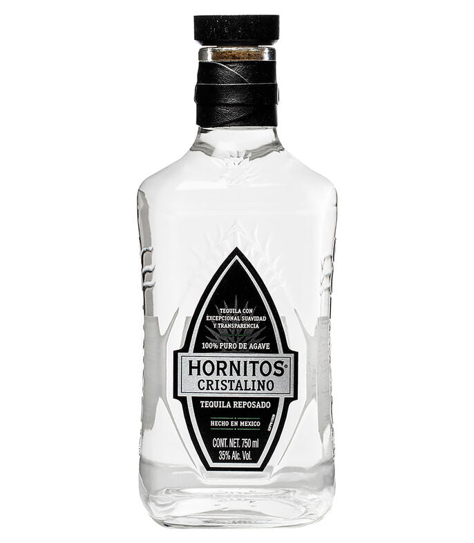 TEQUILA HORNITOS REPOSADO 100 % CRISTALINO 750 ML