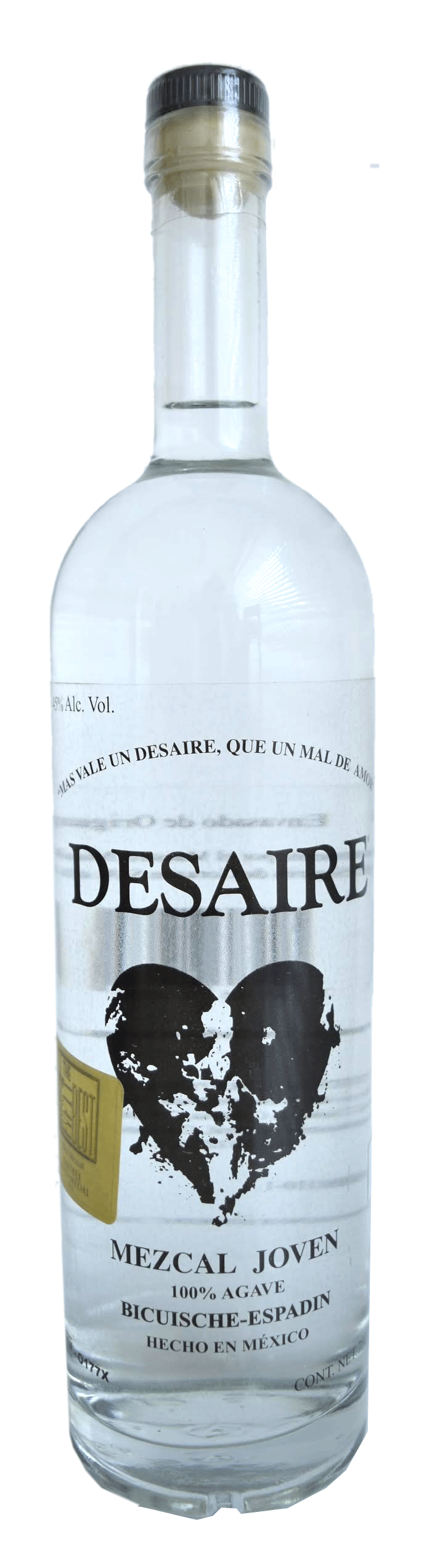 Mezcal Desaire Espadín 750 ml