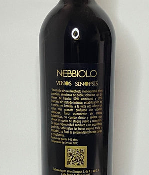 Vino Tinto Vinos Sinopsis Nebbiolo 750 ml