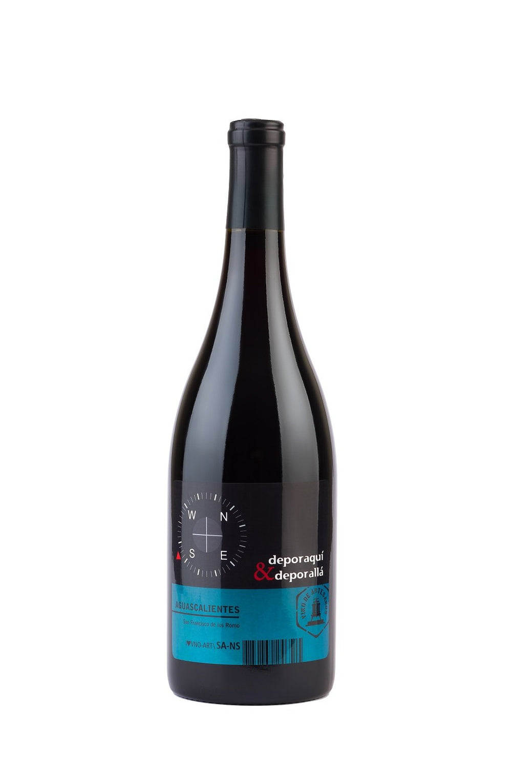 Vino Tinto De Artesanos Deporaquí&Deporallá Tinto de Aguascalientes 750 ml
