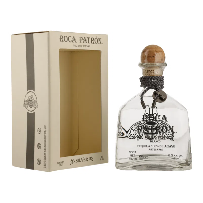 TEQUILA PATRON ROCCA SILVER 750 ML
