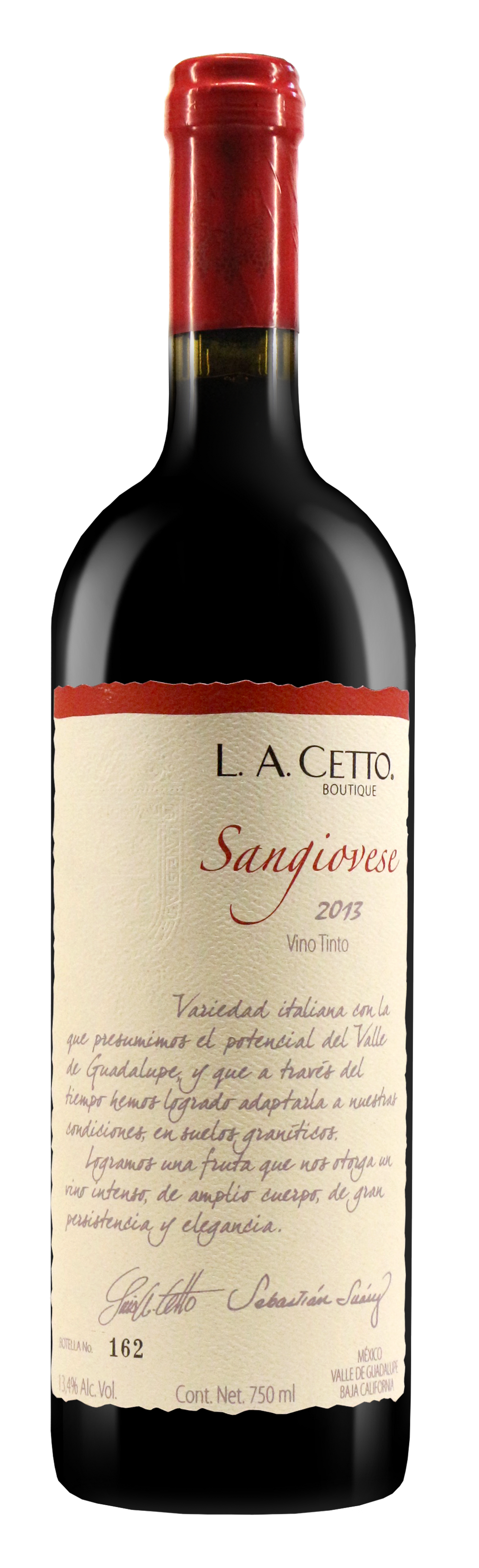 Vino Tinto La Cetto Boutique Sangiovese 750 ml