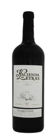 Vino Hacienda de Letras Sangiovese 750 ml