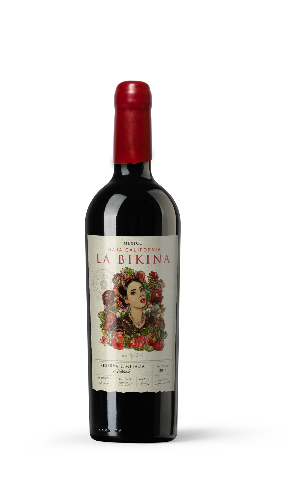 Vino Tinto Millerkey La Bikina Nebbiolo Reserva Limitada 750 ml