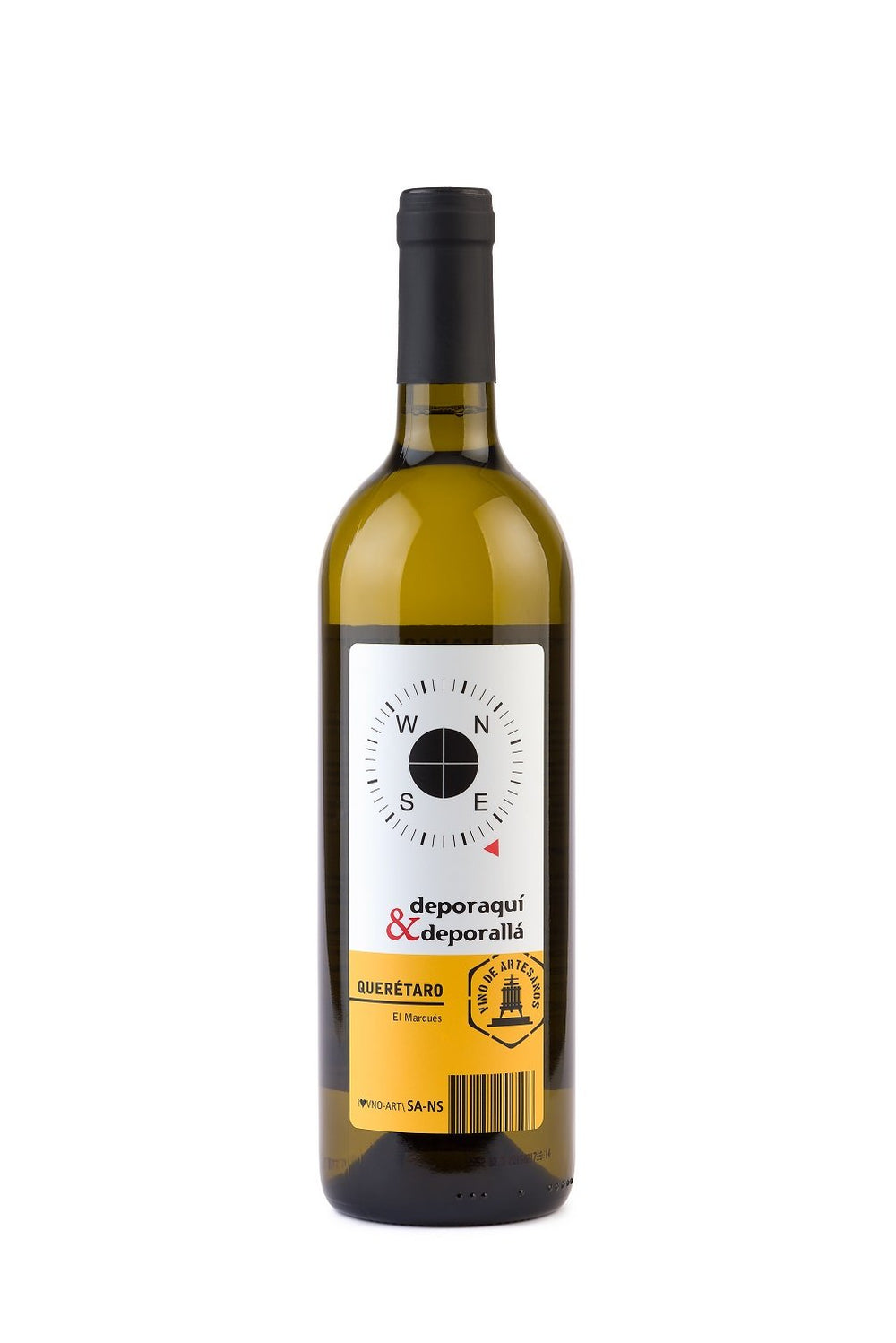 Vino Blanco De Artesanos Deporaquí&Deporallá Blanco de Querétaro 750 ml