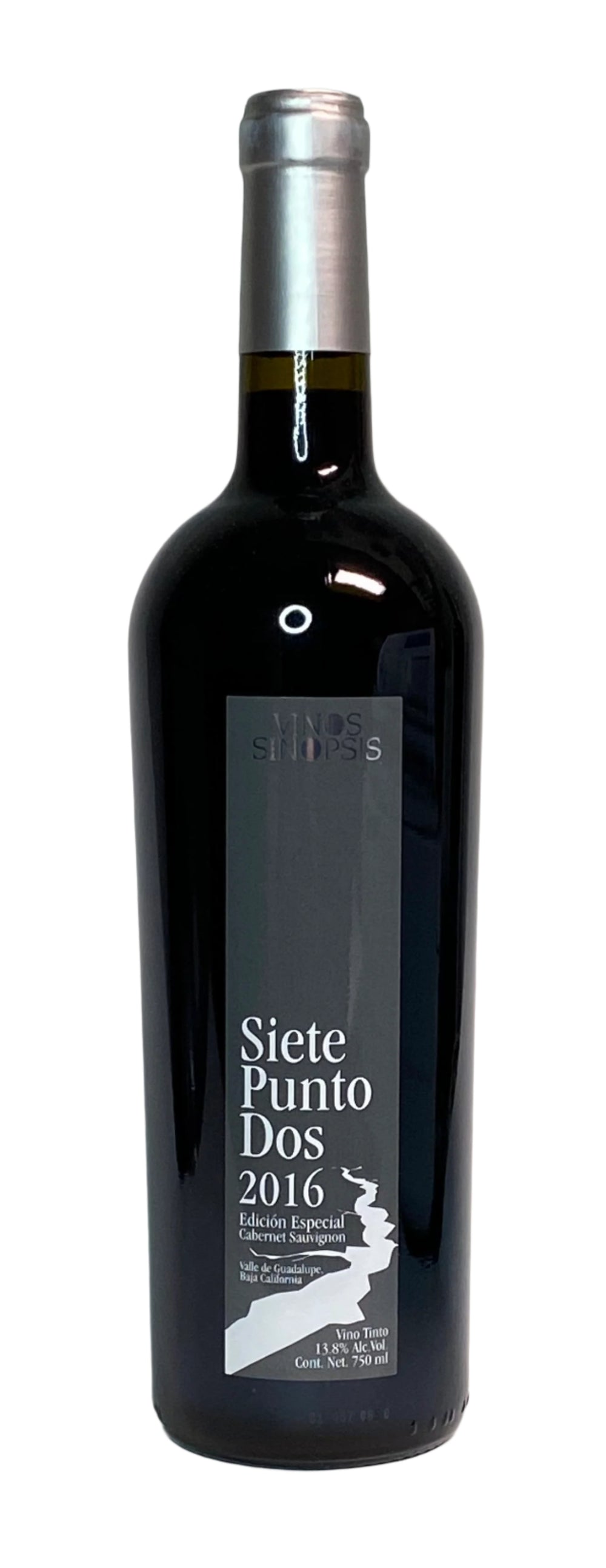 Vino Tinto Vinos Sinopsis Siete Punto Dos 750 ml