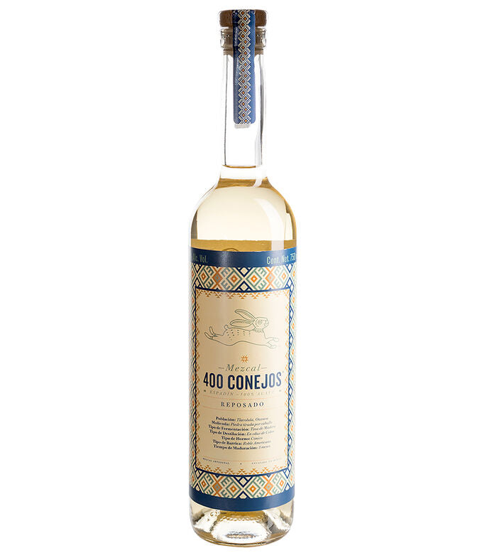 MEZCAL 400 CONEJOS REPOSADO 750 ML